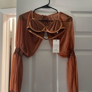Princess Polly long sleeved Bralette
